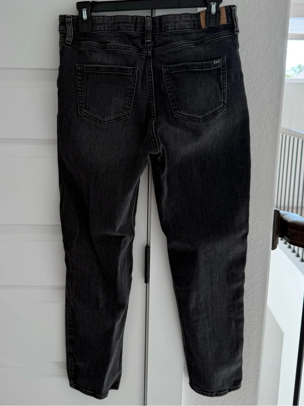 Abercrombie Kids high-rise mini mom jeans